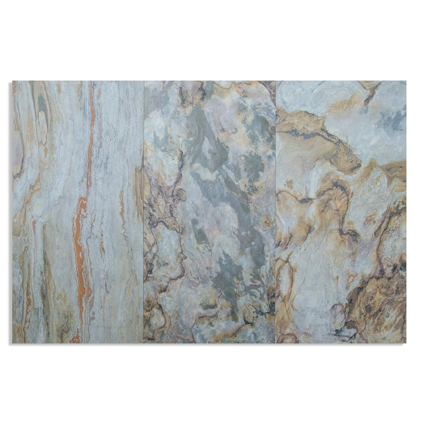 Indian Autumn - Real Stone Veneer Sheets [Pack of 3]