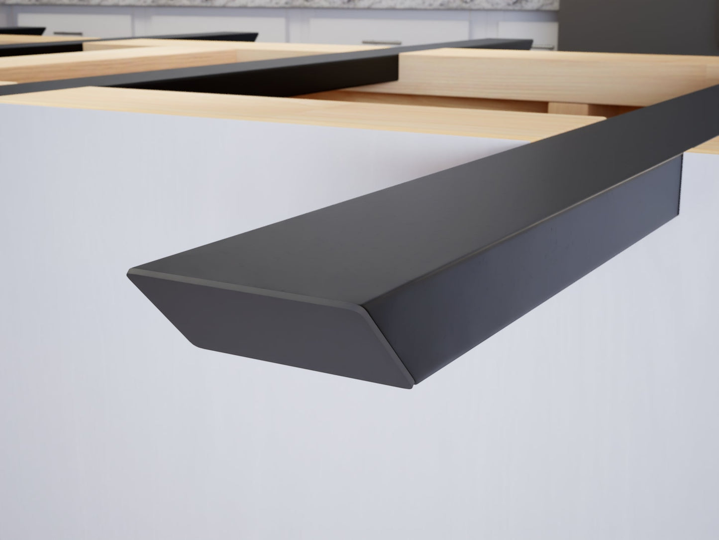Industrial 1 inch Double Sided Island Support Bracket
