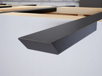 Industrial 1 inch Double Sided Island Support Bracket