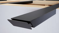 Industrial 1 inch Double Sided Island Support Bracket