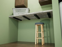 Industrial 1 inch Free Hanging Shelf Bracket®