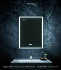 Pagani LED Mirror Cabinet with Defogger, Dimmer, Magnifier & USB outlet