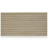 12x24 Wood Panel 3D design wall tile - Natural - Industry Tile