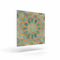 Alhambra Green Porcelain Tile 8x8"