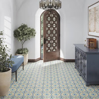 Alhambra Multi Color Porcelain Tile 8x8" - Tilevanity.com
