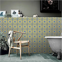 Alhambra Multi Color Porcelain Tile 8x8" - Tilevanity.com