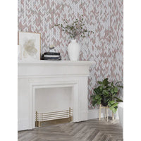 Vellora Rosé Thassos Leaf Polished Natural Stone Mosaic Tile