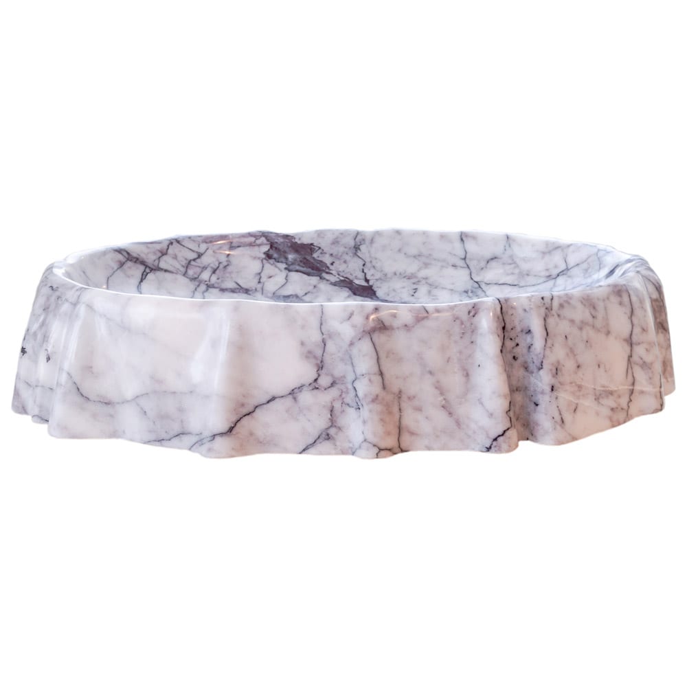 New York Marble Designer Above Vanity Bathroom Vessel Sink Polished