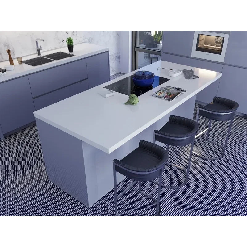 Penny Round Navy Blue Glossy Porcelain Tile Mosaic - Tilevanity.com