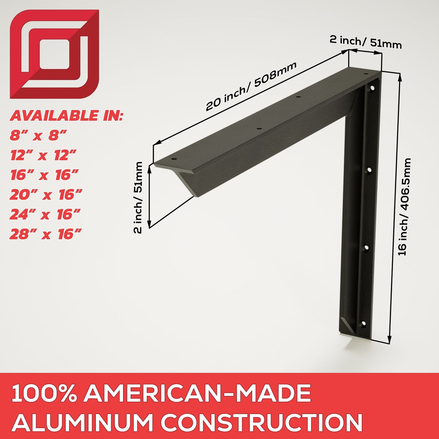 The Original™ Heavy-Duty Utility Bracket