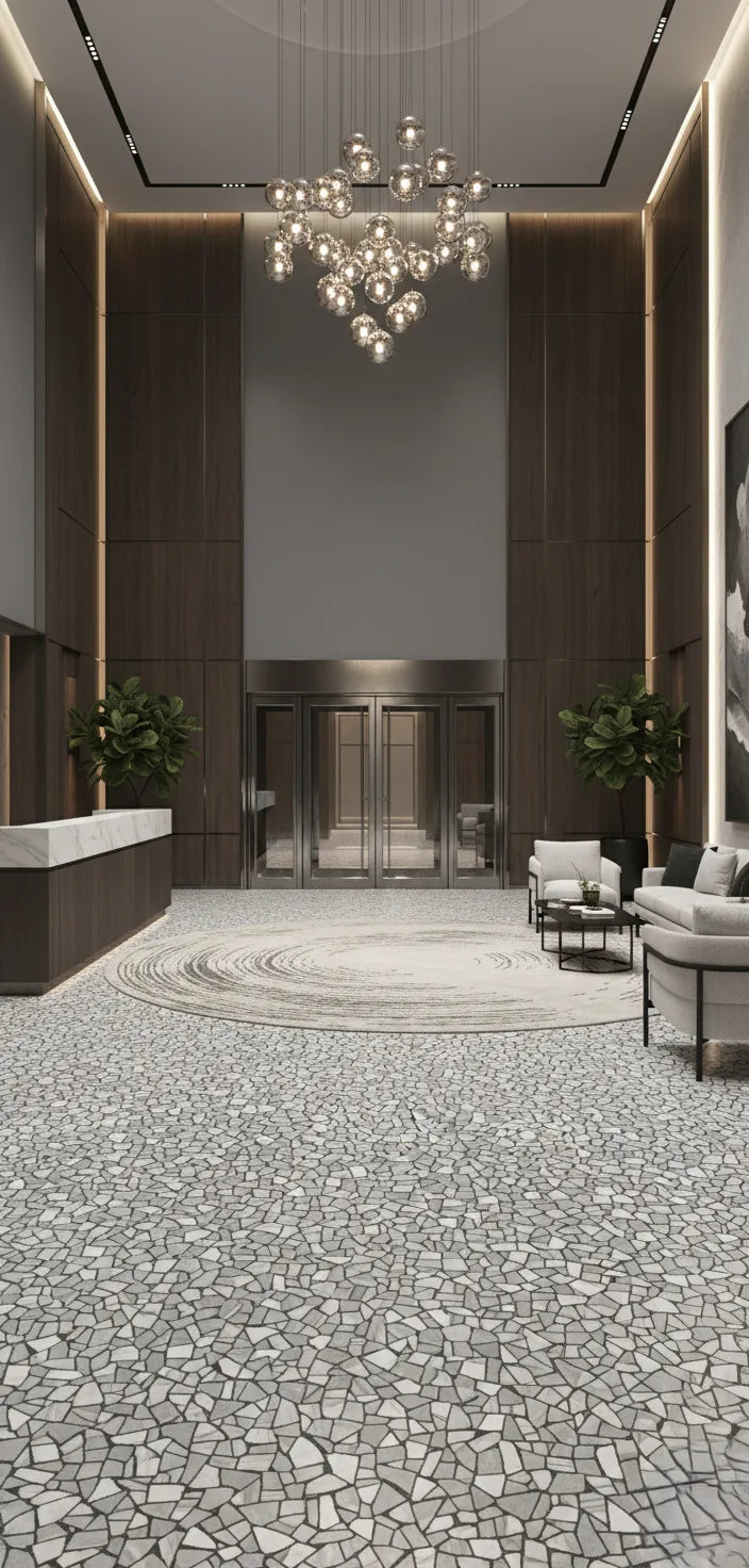 Bellagio Gray Porcelain Tile 24x48"