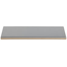 Load image into Gallery viewer, 3x9 Timeless Blue Gray ceramic gloss wall tile - Industry Tile