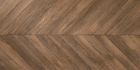 24x48 Chevron brown Porcelain Tile