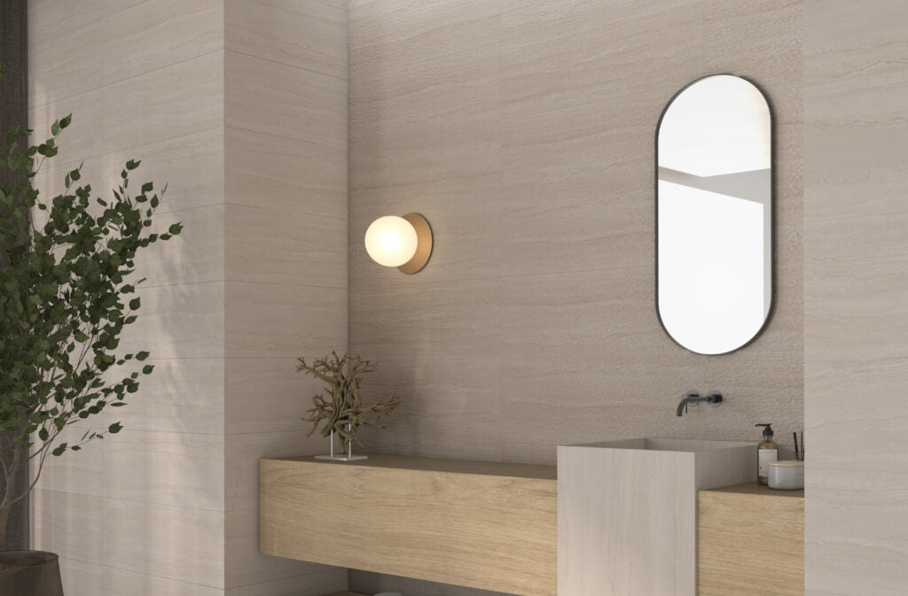 24x24 Eastern Vein Marfil matte porcelain tile