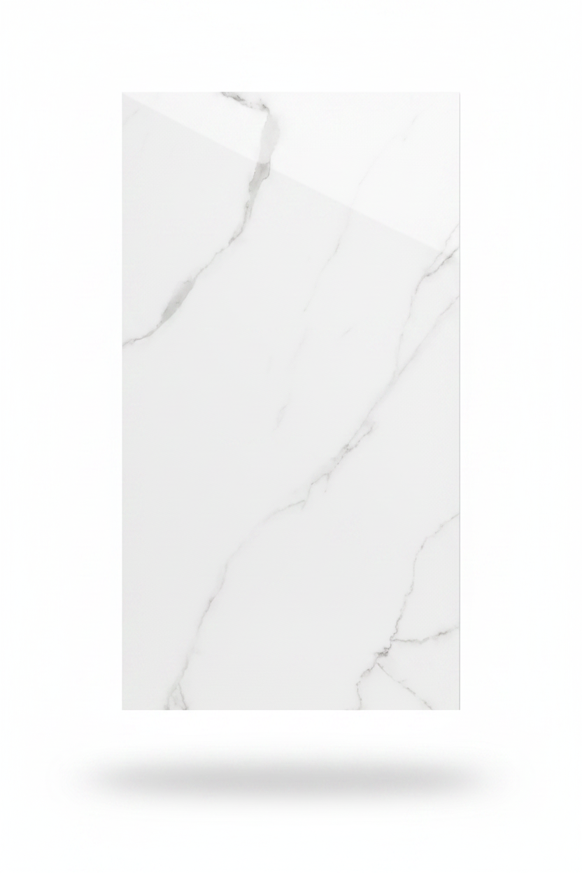 Statuario Porcelain Tile | 4 Sizes | Matte or Polished