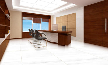 White Dolomite Porcelain Tile | 3 Sizes | Matte or Polished