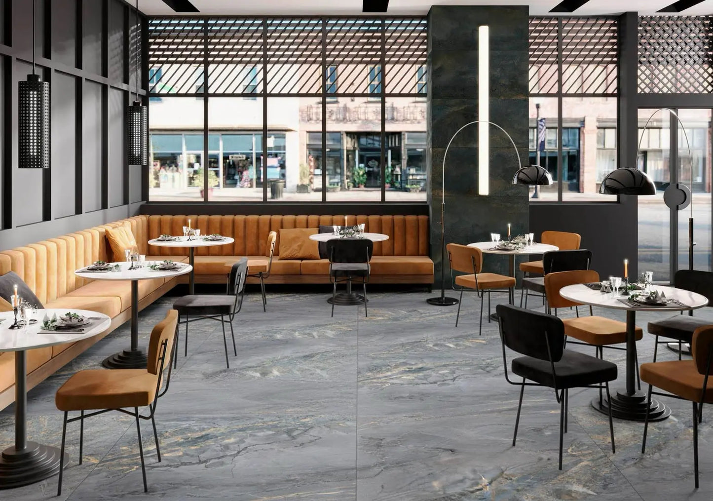 Bardino Gray Porcelain Tile | 3 Sizes | Matte or Polished