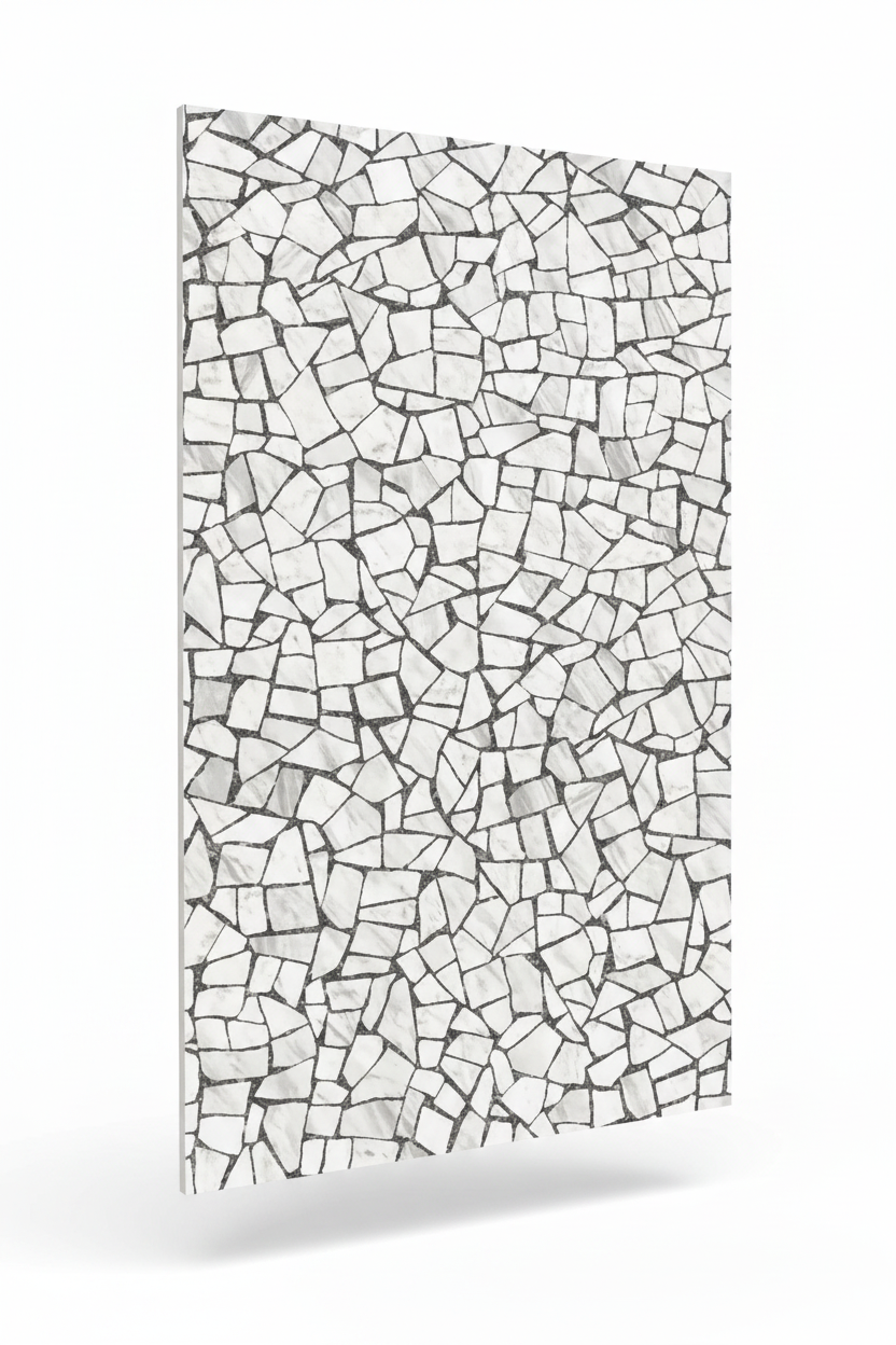 Bellagio White Porcelain Tile 24x48"
