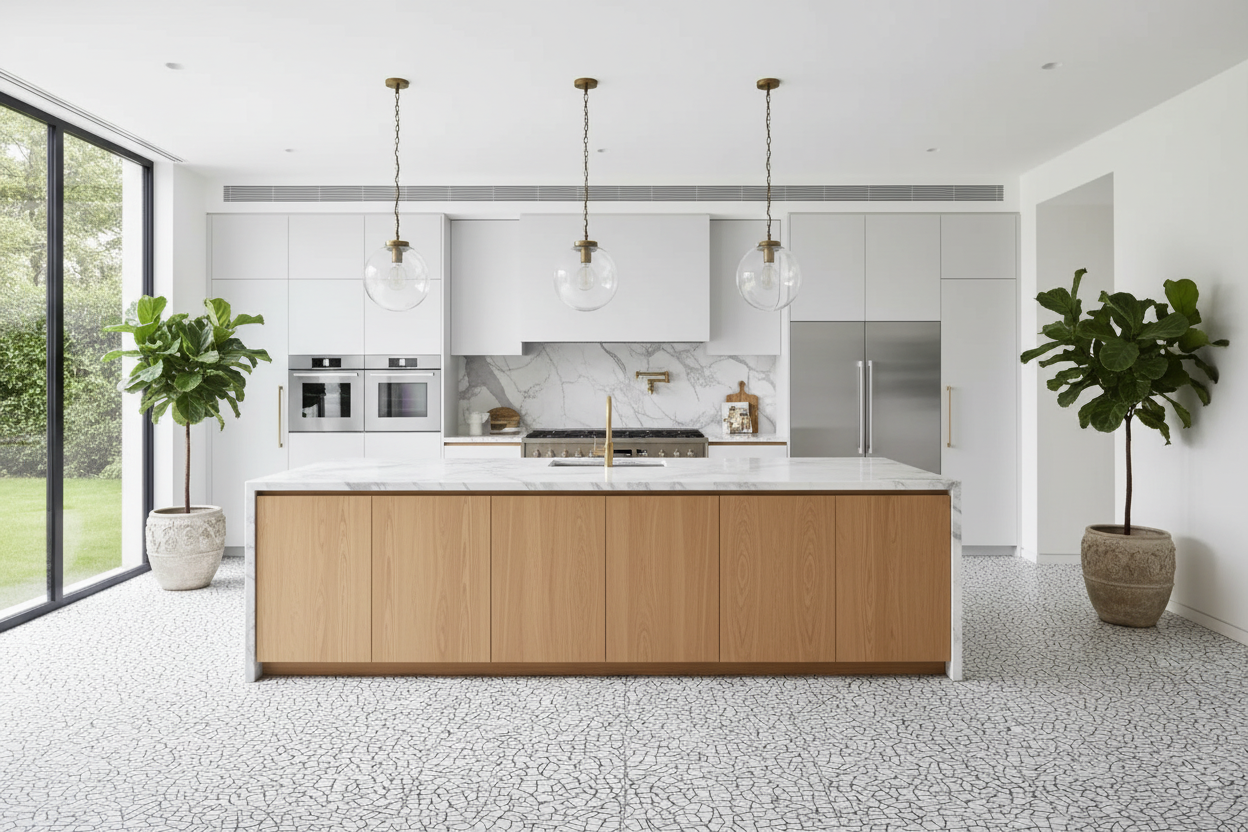 Bellagio White Porcelain Tile 24x48"