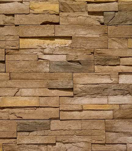 Royal Sabbia Cement Ledger Stone Wall - Industry Tile