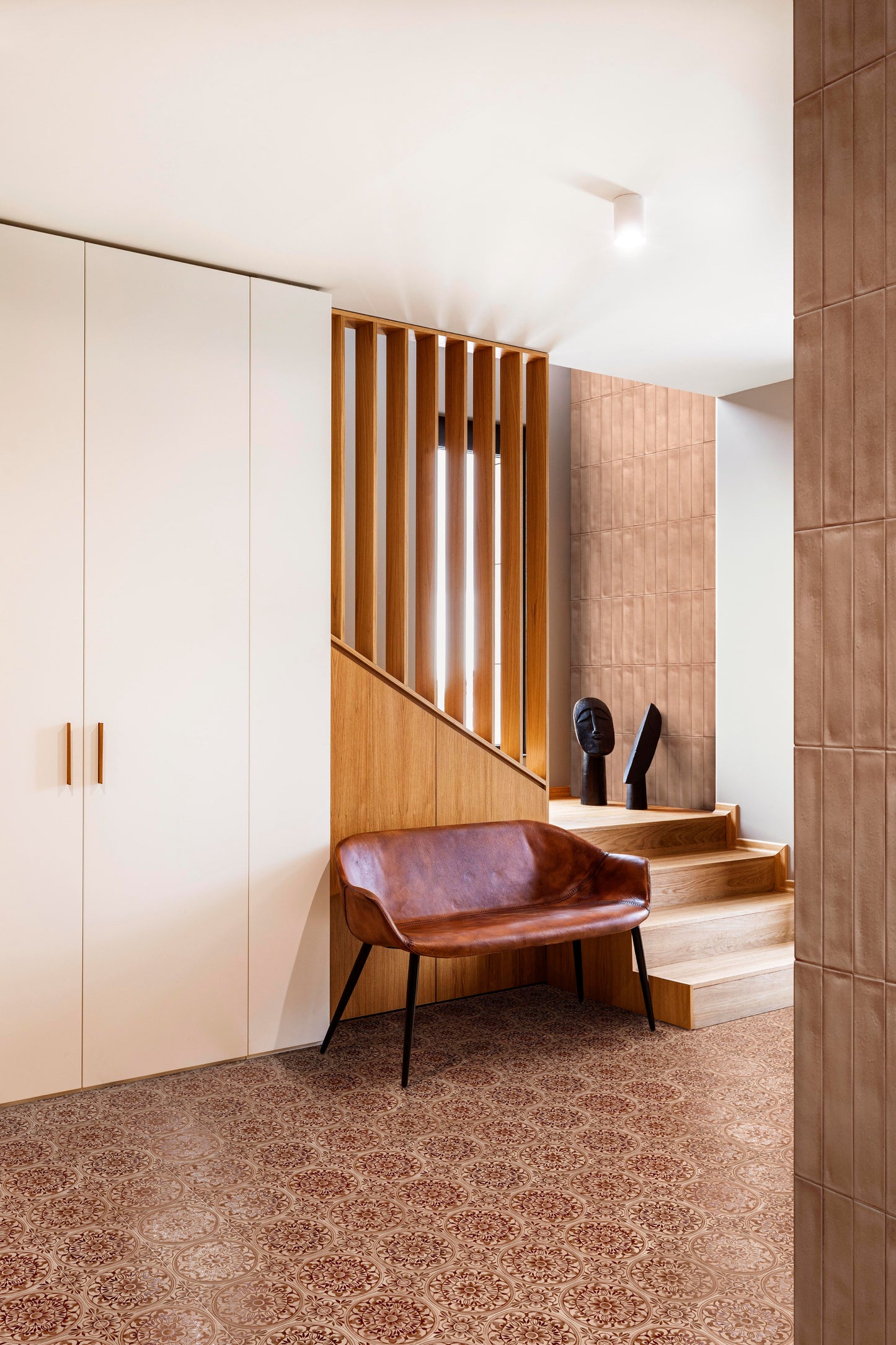 8x8 Amora Pizzo Cotto porcelain tile