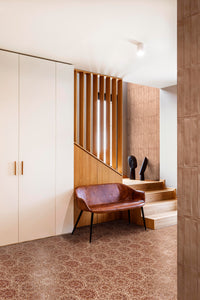 8x8 Amora Pizzo Cotto porcelain tile