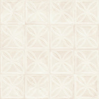 8x8 Amora 3D Structured Avorio porcelain tile