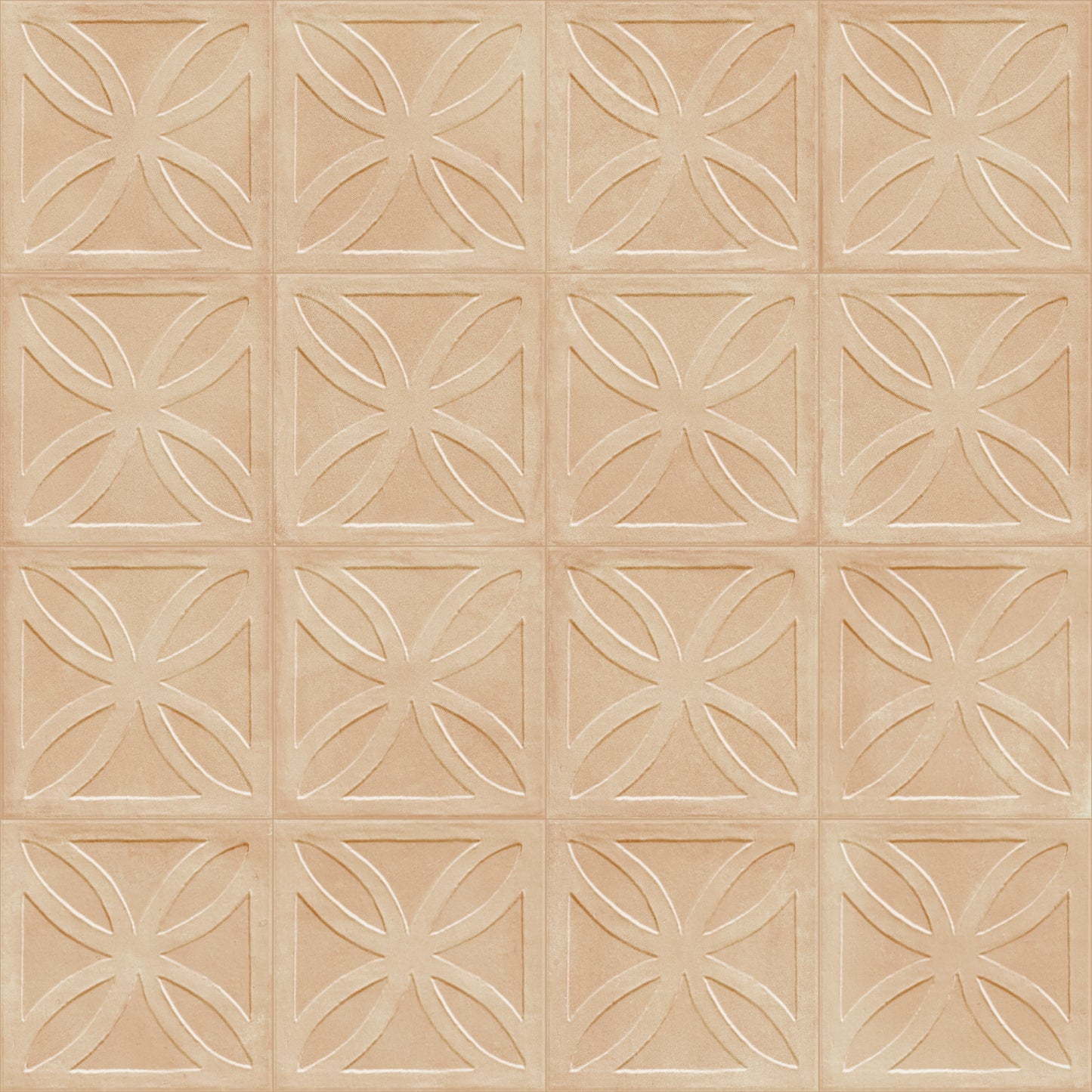 8x8 Amora 3D Structured Biscotti porcelain tile