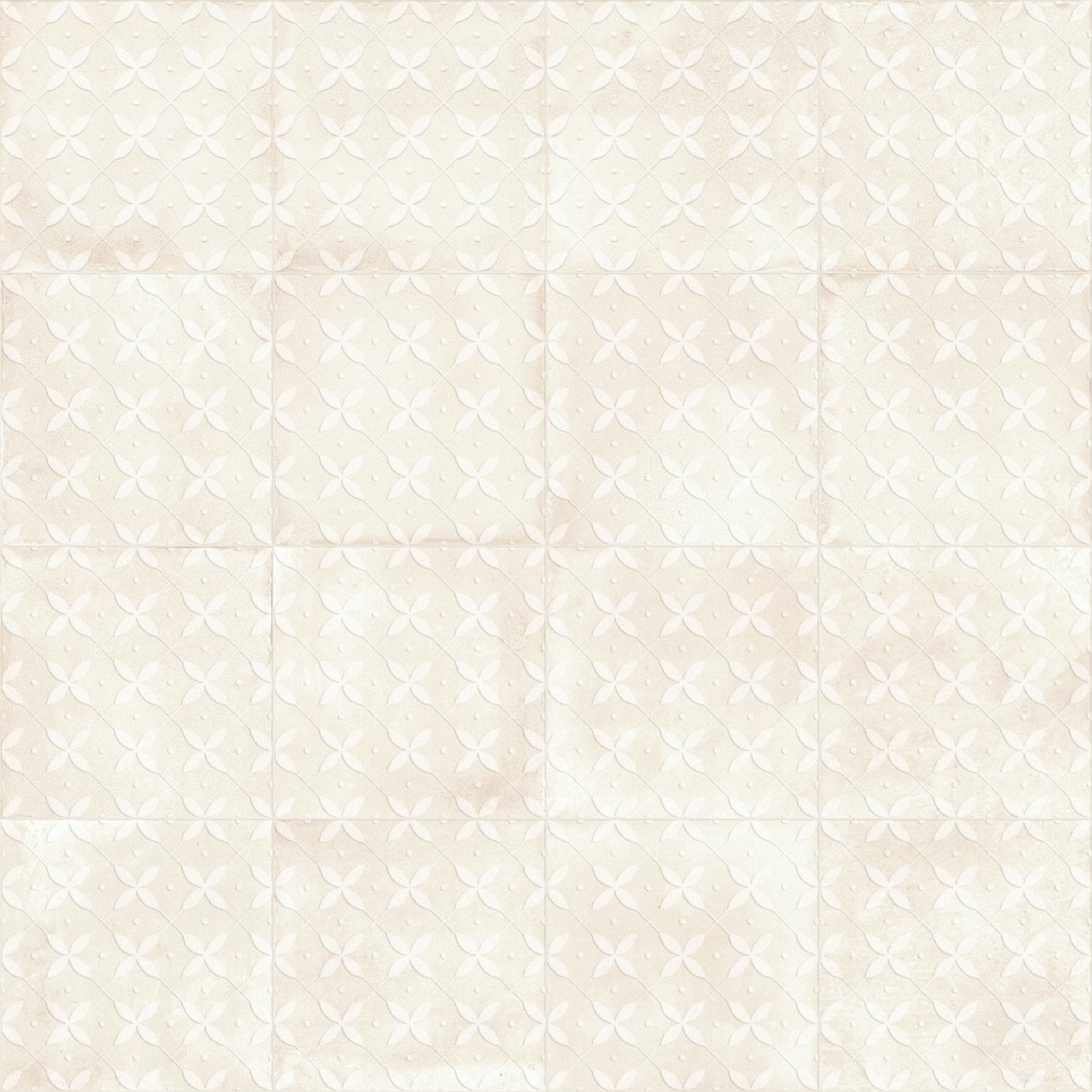 8x8 Amora Sugar Avorio porcelain tile