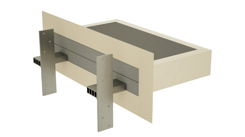 The Original Floating Shower Bench Kit with The Original Shower Bench Bracket®