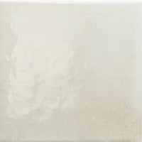 Splash Ivory Gloss Porcelain Tile 6x6" | Pool Tile Collection - Tilevanity.com