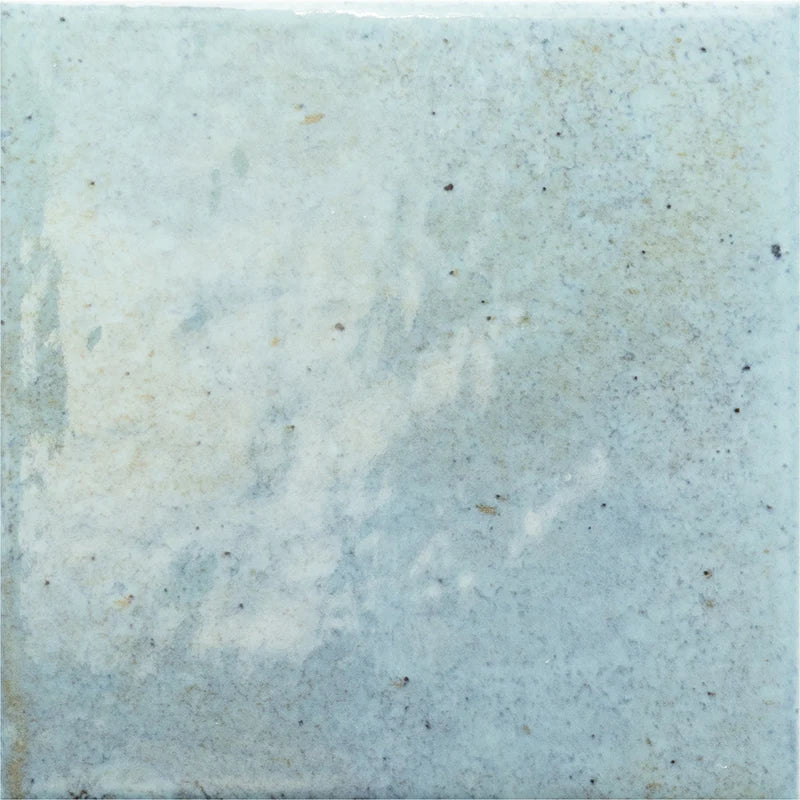 Splash Coastal Sky Gloss Porcelain Tile 6x6" | Pool Tile Collection - Tilevanity.com