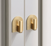 Hook Golden Cabinet Handles