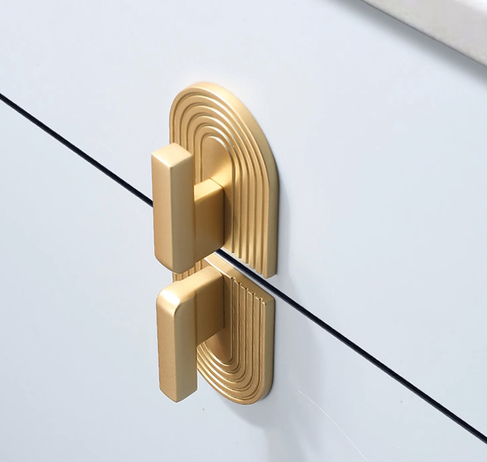 Hook Golden Cabinet Handles