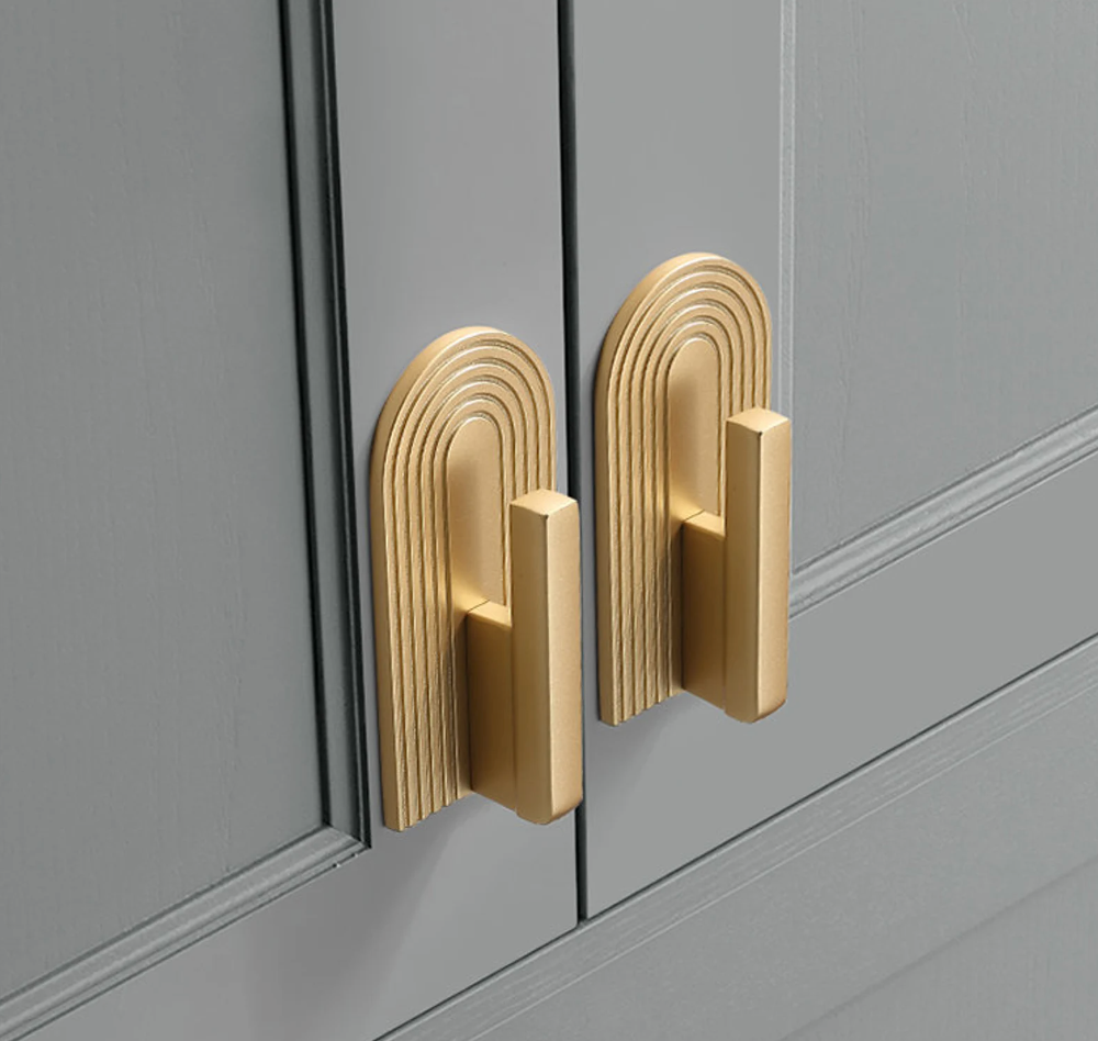 Hook Golden Cabinet Handles