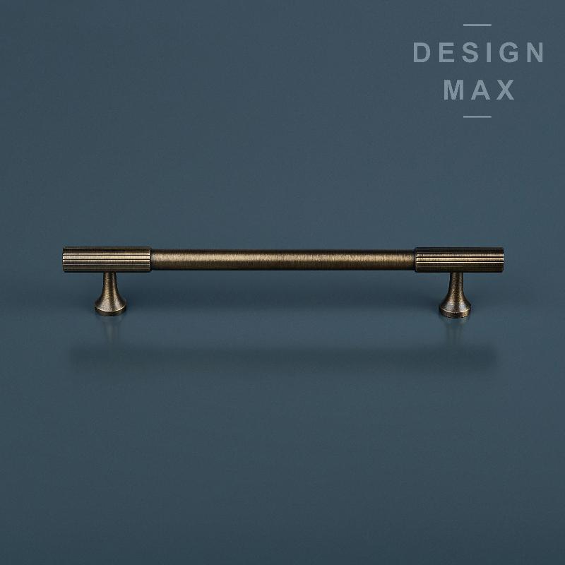 Signature Antiqued Solid Brass Cabinet Pull