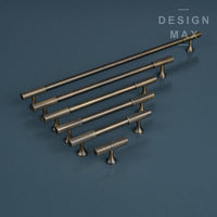 Signature Antiqued Solid Brass Cabinet Pull