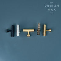 Ronan Solid Brass Cabinet T Knob