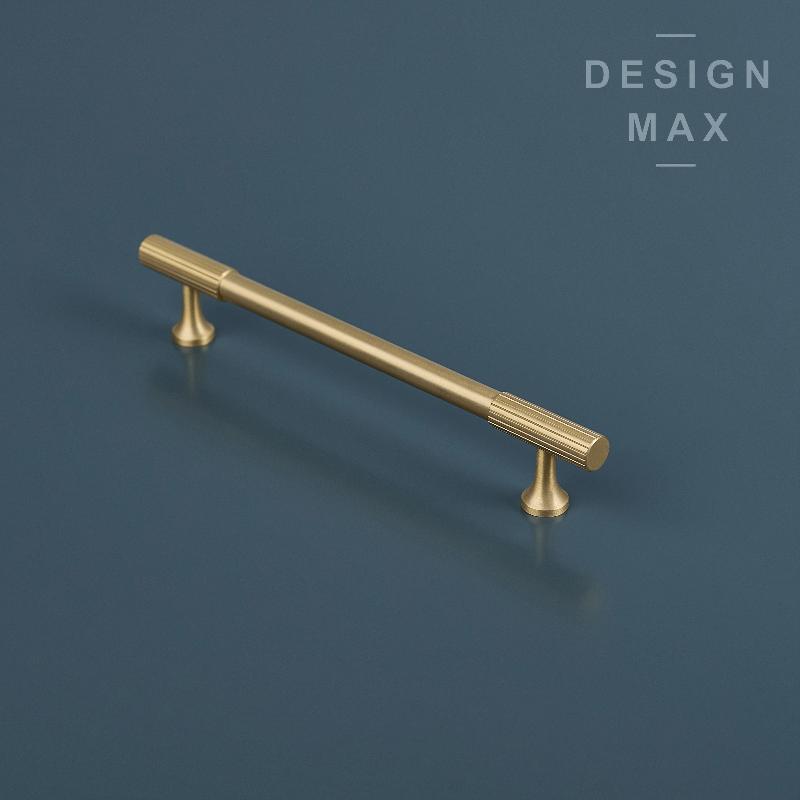 Signature Matte Solid Brass Cabinet Pull