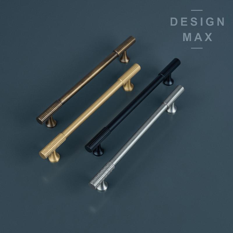 Signature Matte Solid Brass Cabinet Pull