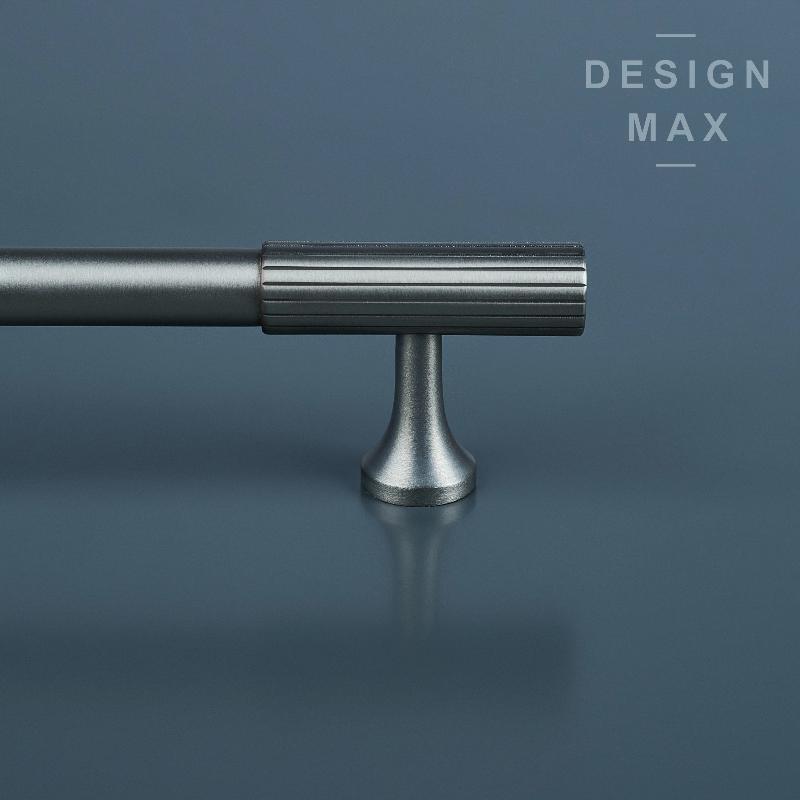 Signature Satin Silver Solid Brass Cabinet Pull