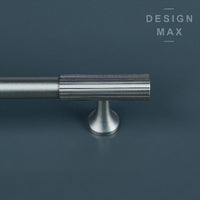 Signature Satin Silver Solid Brass Cabinet Pull