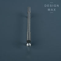 Signature Satin Silver Solid Brass Cabinet Pull