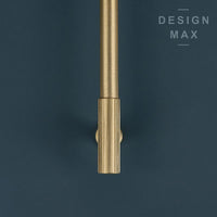 Signature Satin Silver Solid Brass Cabinet Pull
