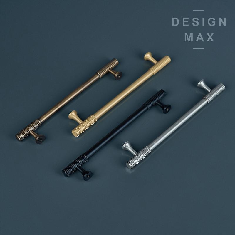Signature Satin Silver Solid Brass Cabinet Pull