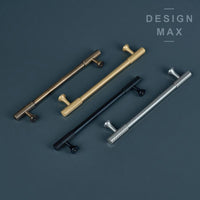 Signature Satin Silver Solid Brass Cabinet Pull