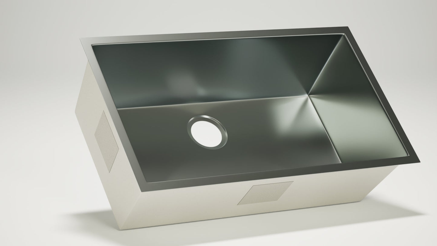 Stainless Steel Square Sink (Single Bowl)