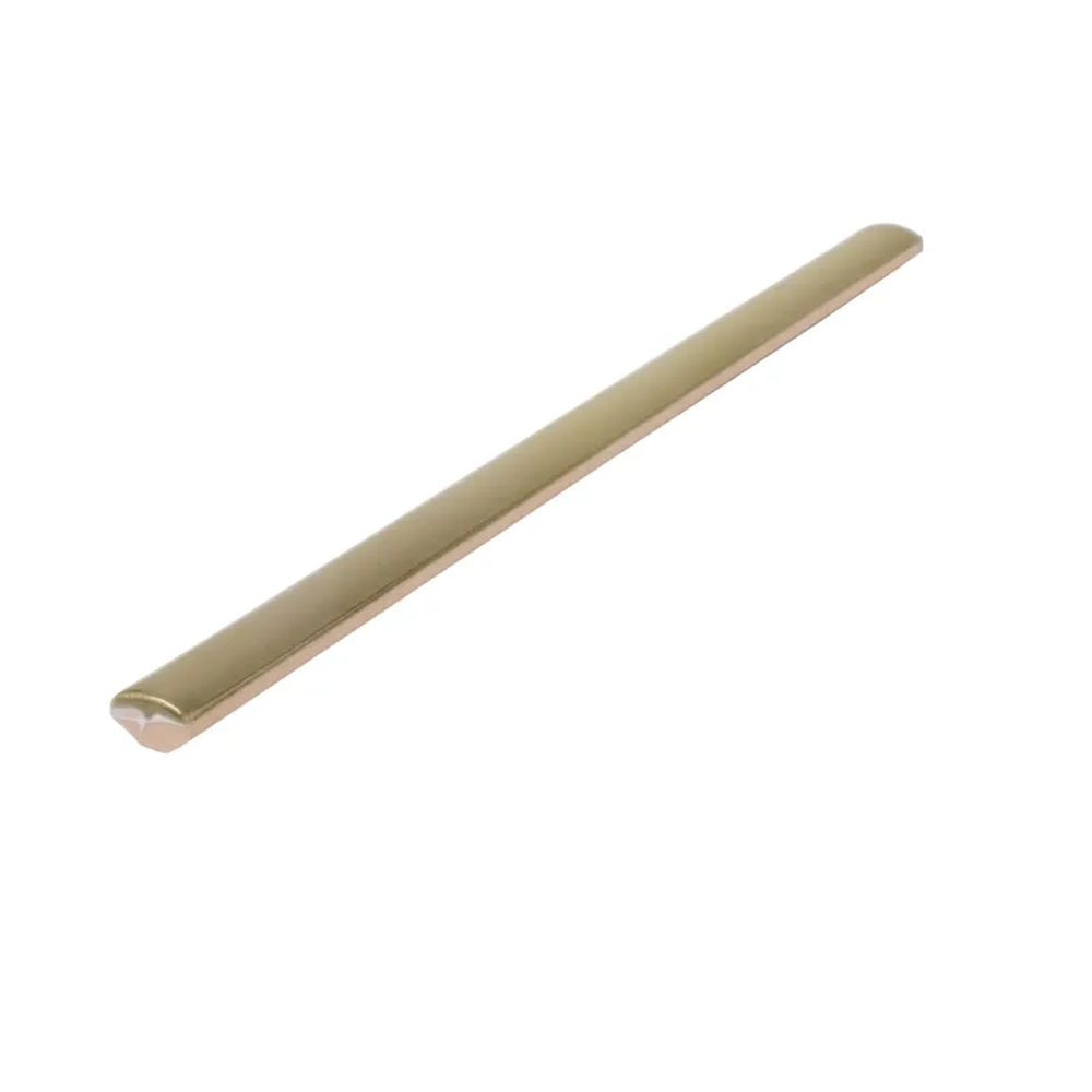 Basil Green Gloss Ceramic Tile Collection – 4x4 | 2.6x16 | Pencil Trim  SKU: CRE-BAS-PEN