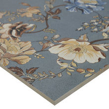 Load image into Gallery viewer, 24x48 Botanical Blue porcelain tile ( 2 pcs / case) - Industry Tile