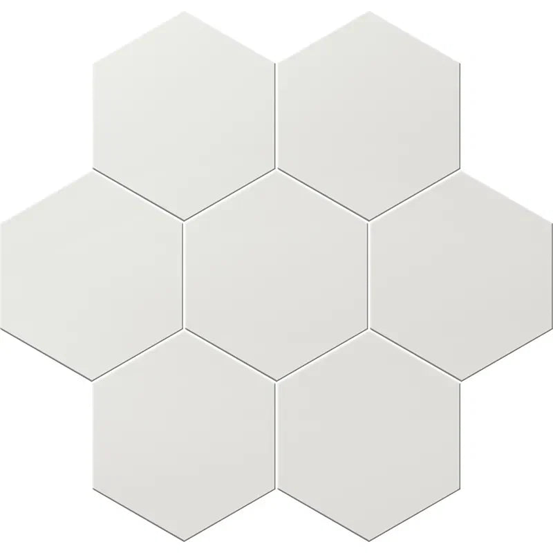 Element Hexagon Porcelain Tile 8×9" | 3 colors - Tilevanity.com